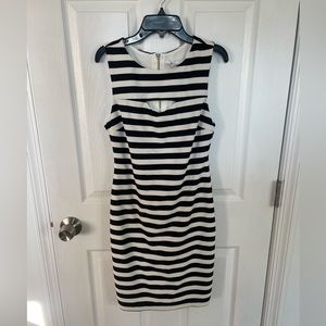 Black and white Bar dress size large